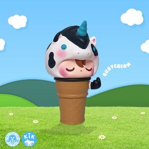 QuayCrem Unicorn Ice Cream Cone Vinyl Figure